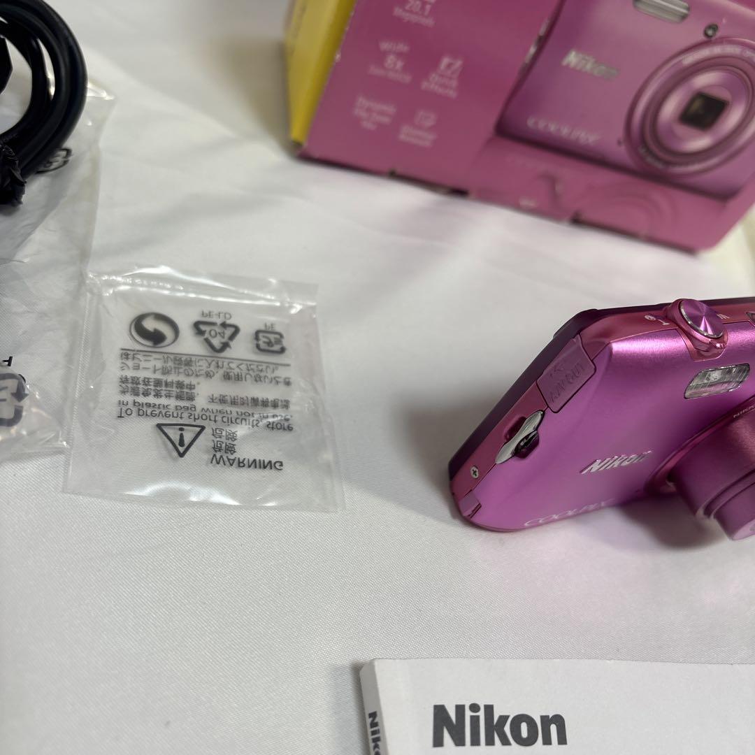 Nikon COOLPIX S3600 アザレアピンク　美品！
