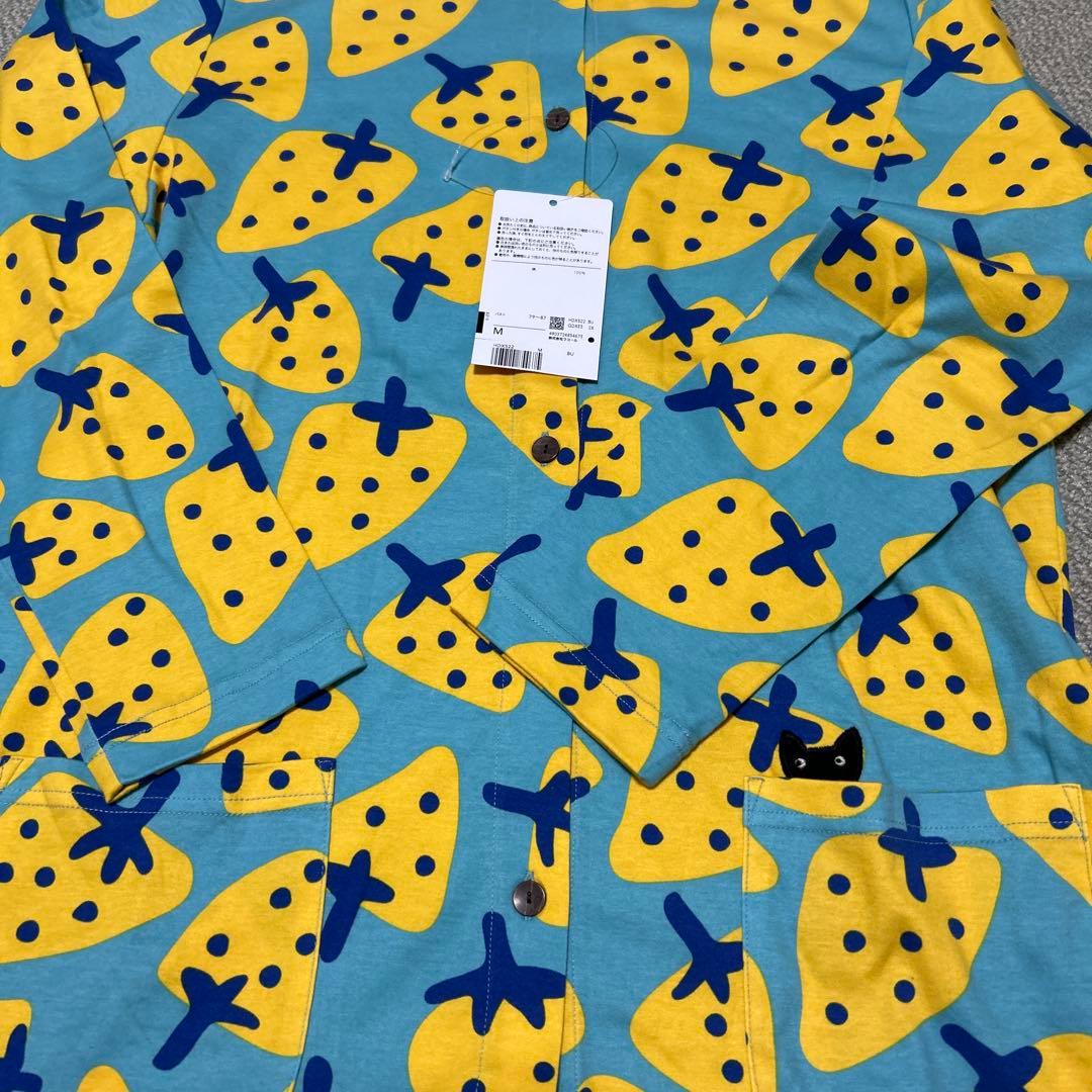 マタノアツコ　パジャマ　ルームウェア　M いちご　苺　猫