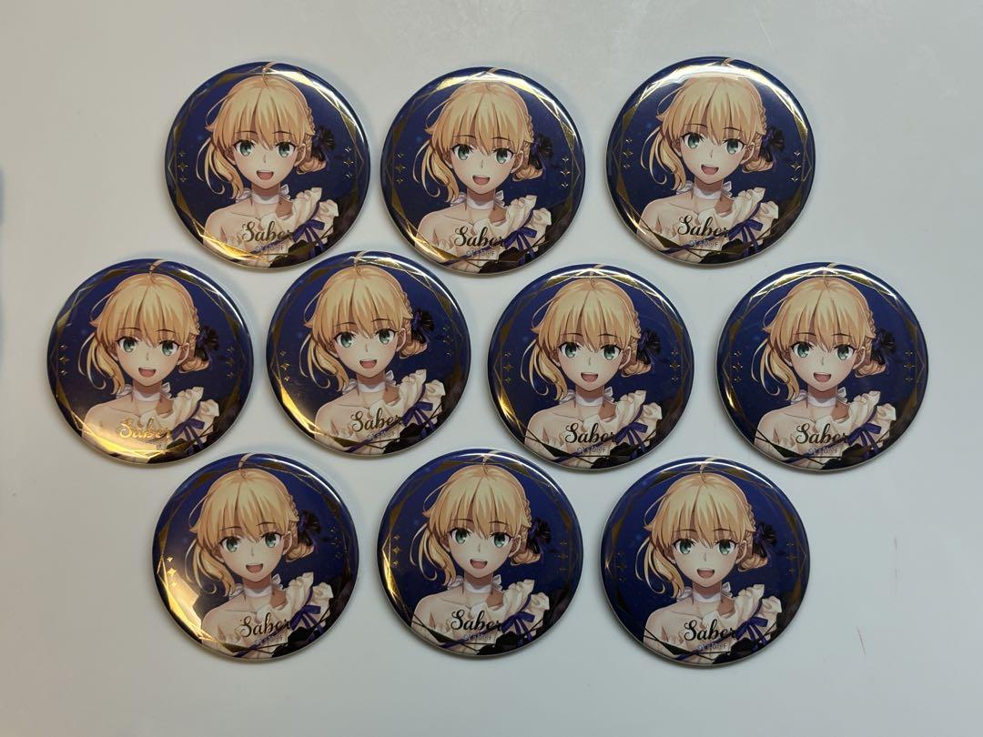 Fate/staynight 20周年コンサート 缶バッジセイバー20個①