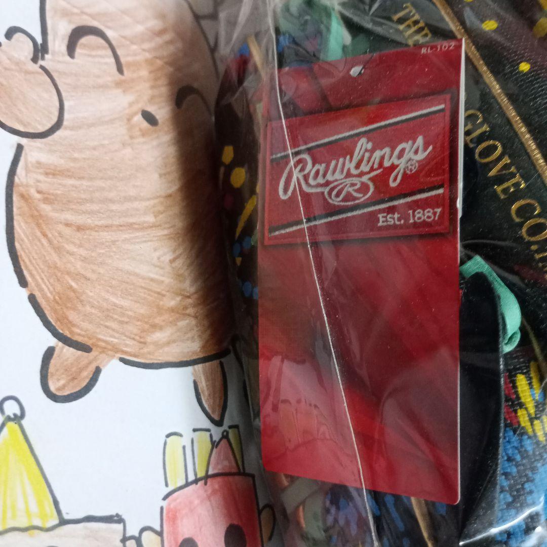 Rawlings 軟式グローブ 花柄デザイン