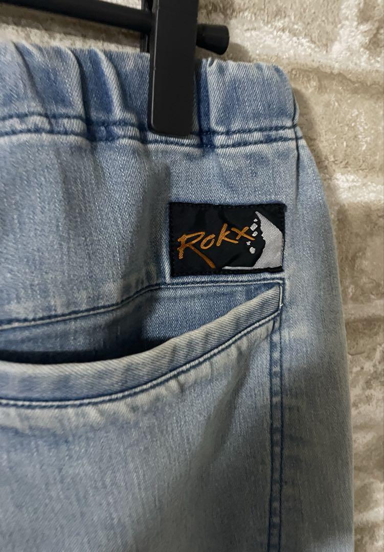 rokx メンズXL クライミングデニムパンツ　ロックス　クライミングパンツ