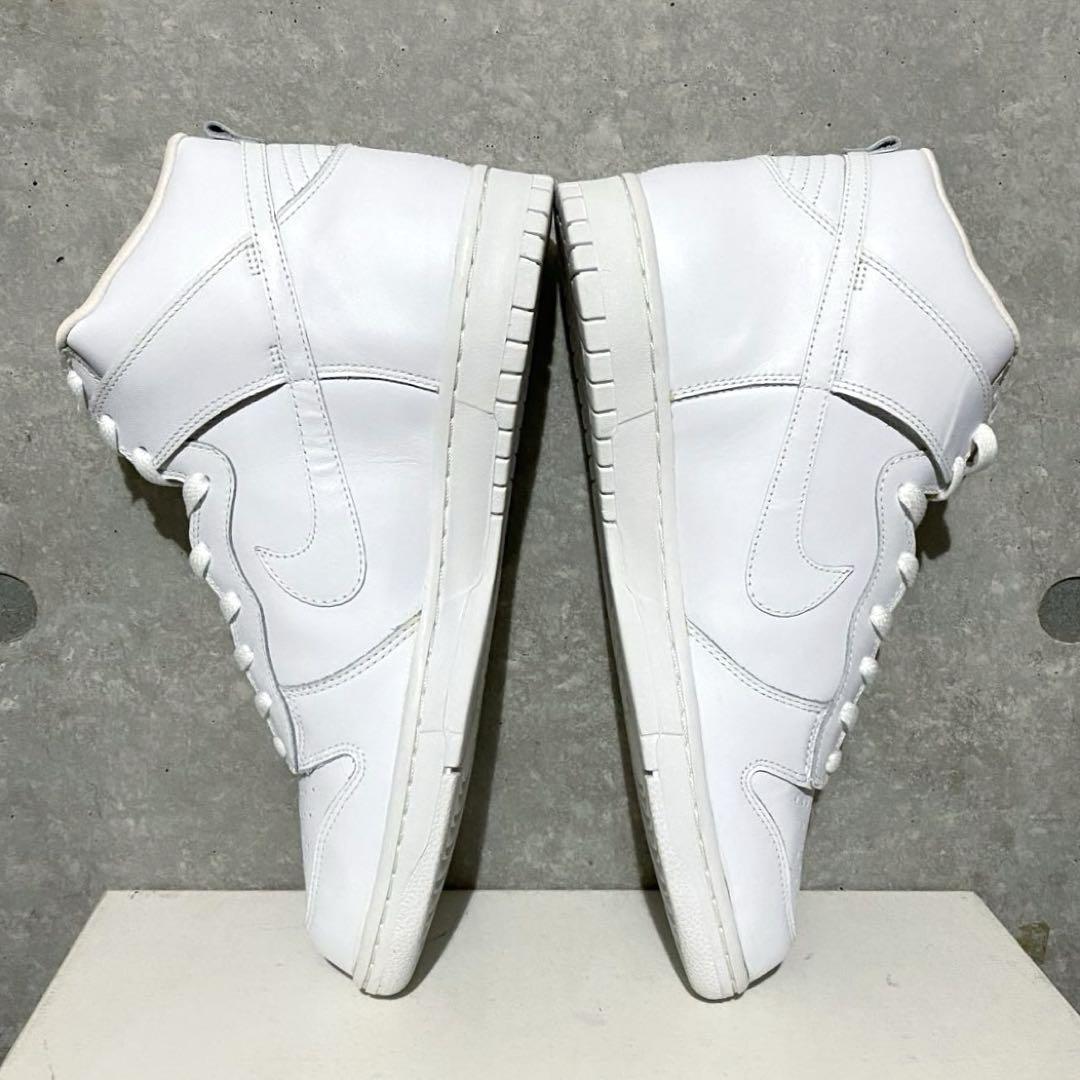 デッド】NIKE DUNK HIGH ナイキ ダンクハイ オールホワイト 11
