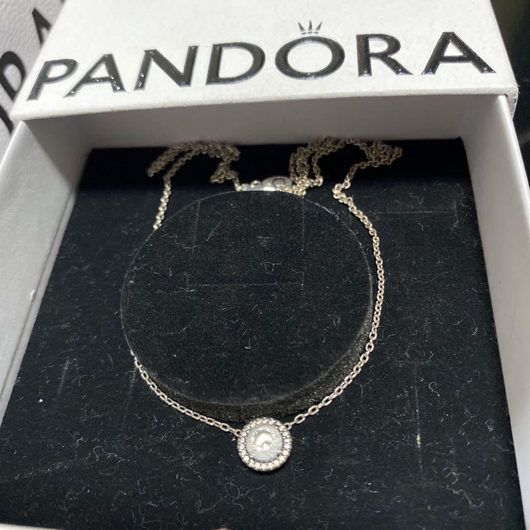 Pandora シルバーペンダントネックレス