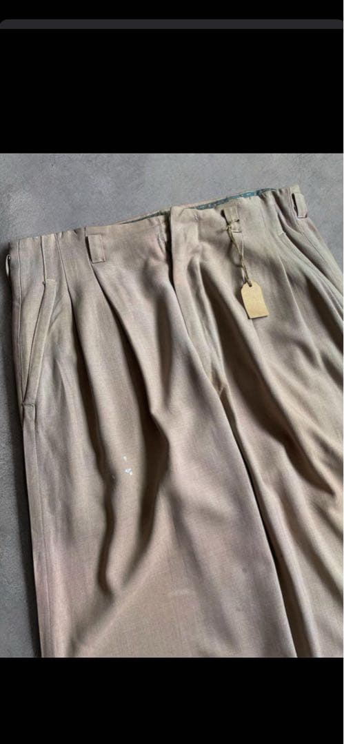 1950s rayon gabardine slacks 