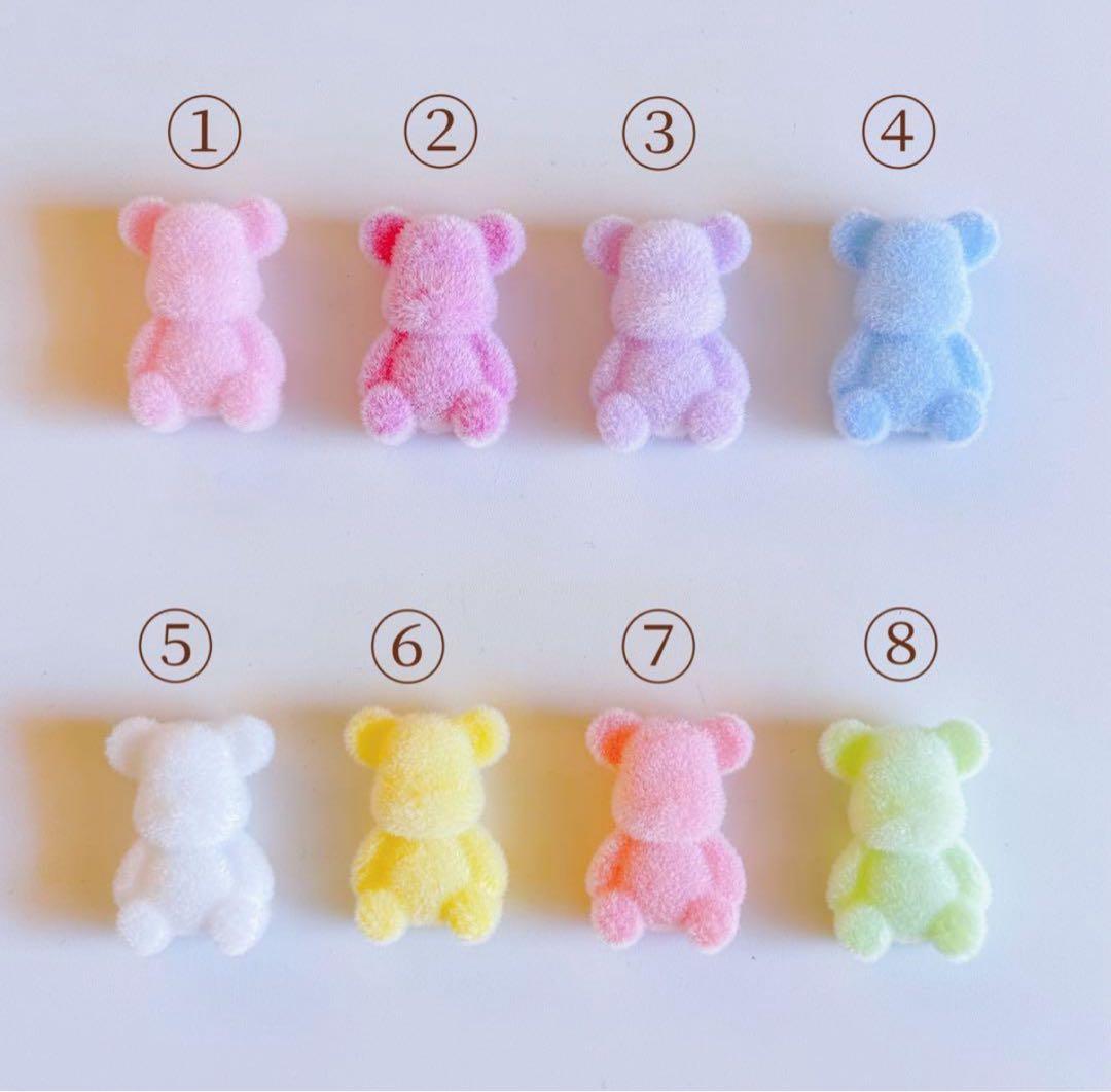 もふもふくまさんビーズ♡カスタムボールペン対応 - メルカリ