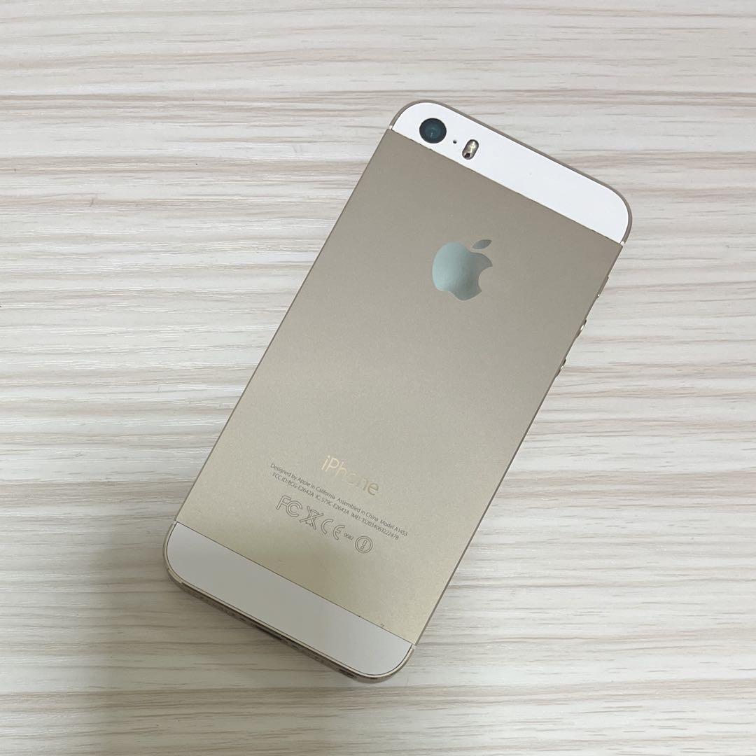 【特価‼︎】中古美品 訳あり iPhone5s ゴールド