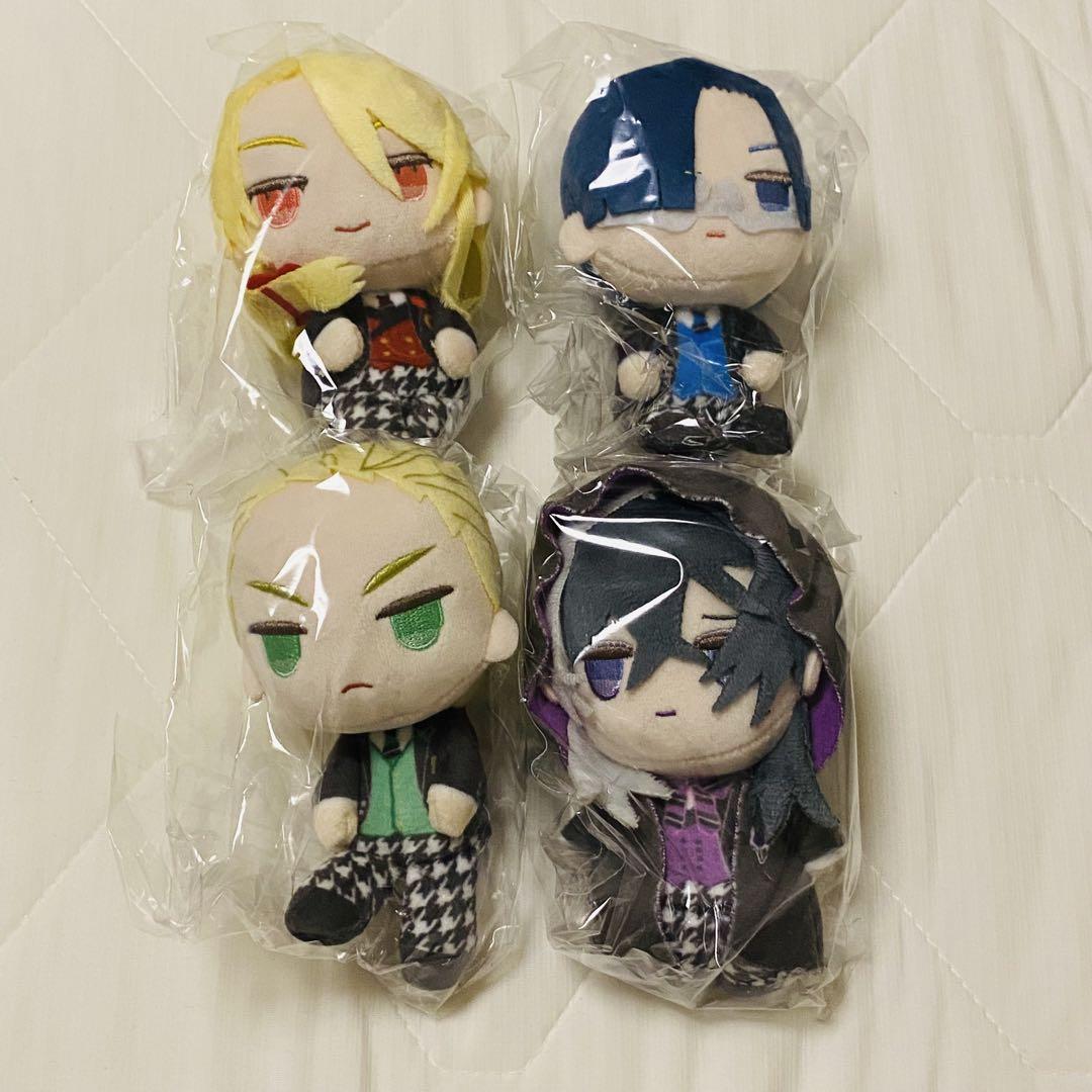 黒執事 おすわりくらぶ ぬいぐるみマスコット 4種 - メルカリ