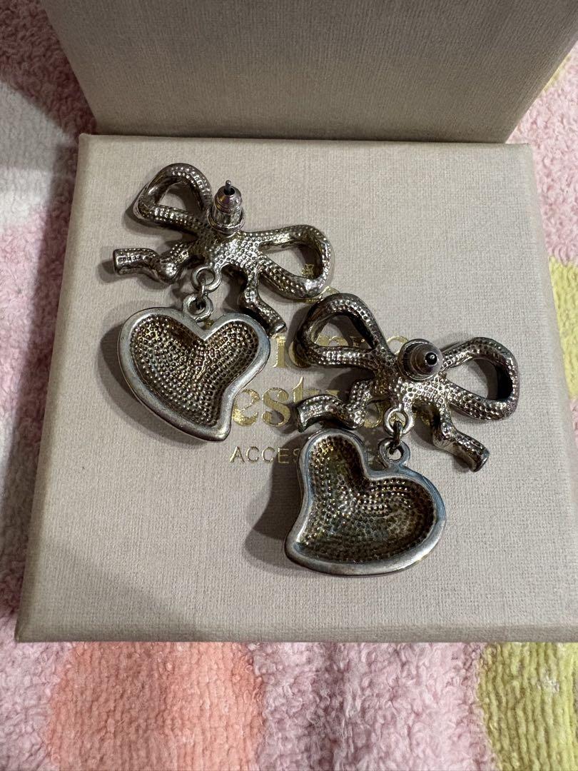 値下げ】Vivienne Westwood オーブ ハートリボン ピアス