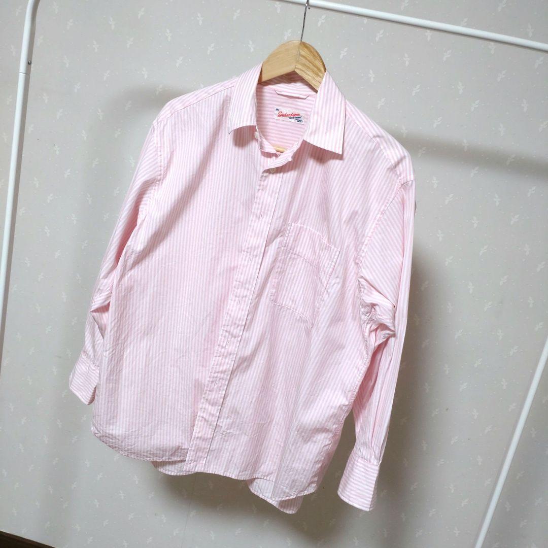 Spick and Span　コットンブロードワイドスクエアシャツ