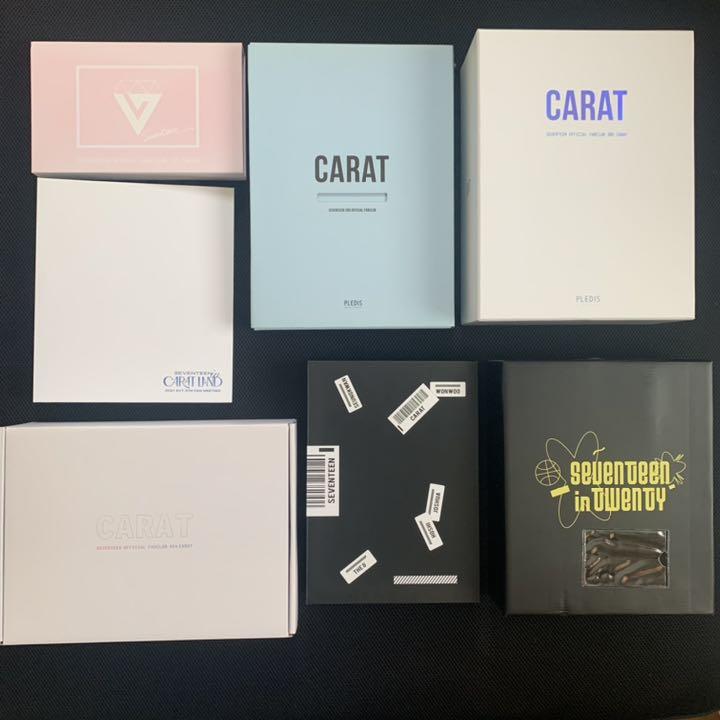 SEVENTEEN メンバーシップキット carat1期 2期 3期 4期