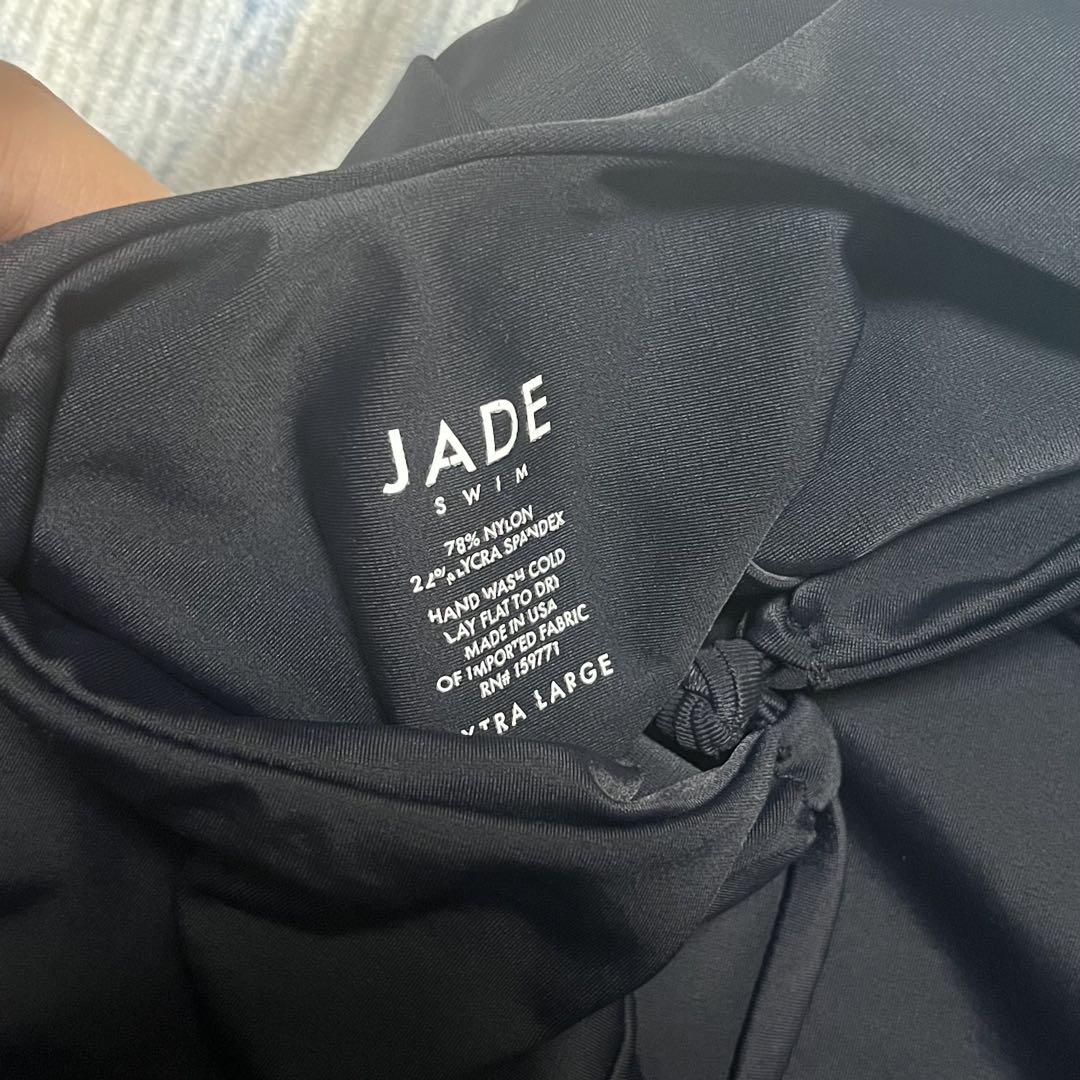 【美品】JADE SWIM ワンピース サスティナブル 競泳水着 黒 XL 美品】JADE SWIM ワンピース サスティナブル 競泳水着 黒 XL