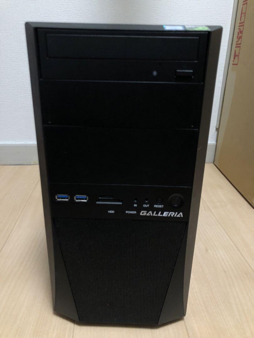 GTX 1060 i5-7500 8GB ゲーミングPC ゲーミングPC Core i5-7500 GTX1060 ガレリア - メルカリ