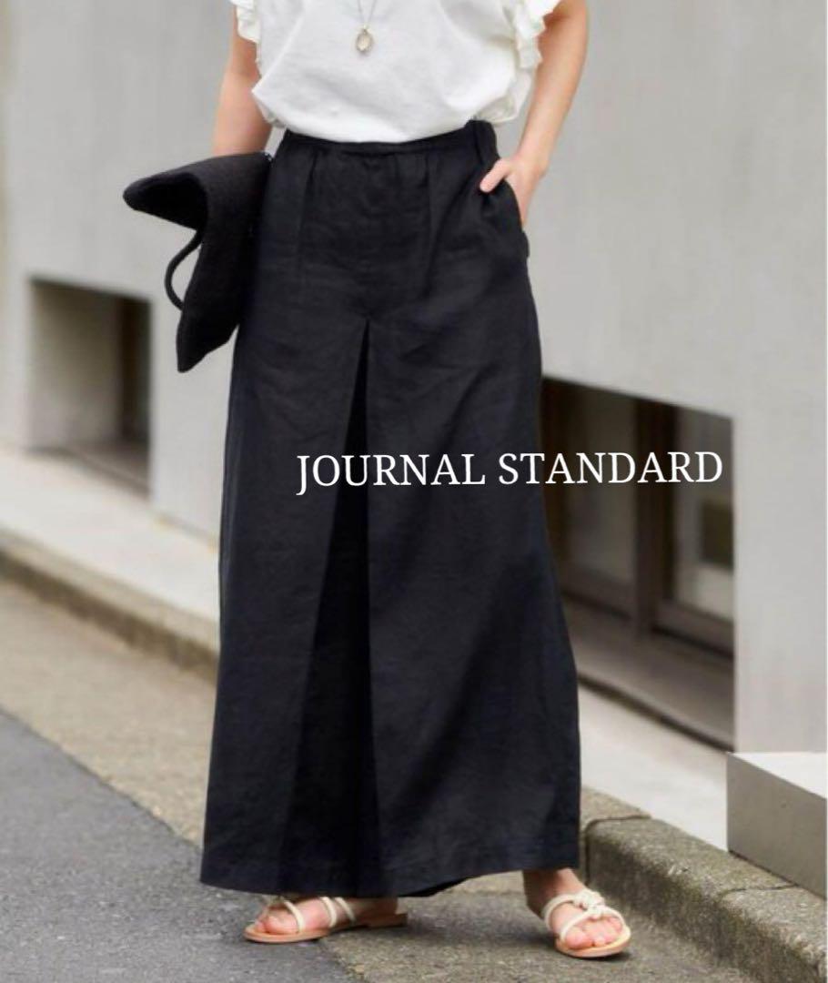 JOURNAL STANDARD リネン タックキュロット　36