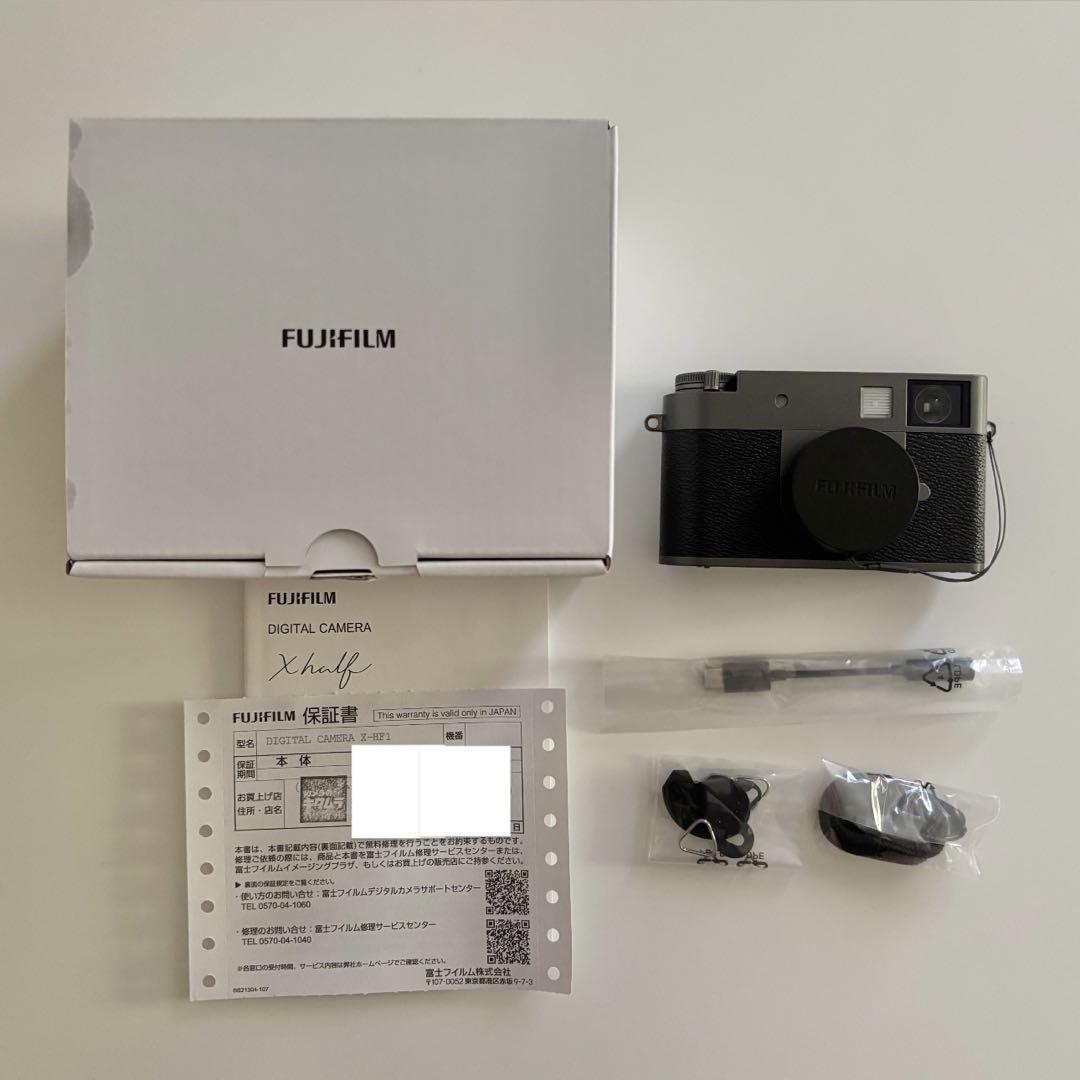 FUJIFILM X Half X-HF1 チャコールシルバー ほぼ未使用 - メルカリ