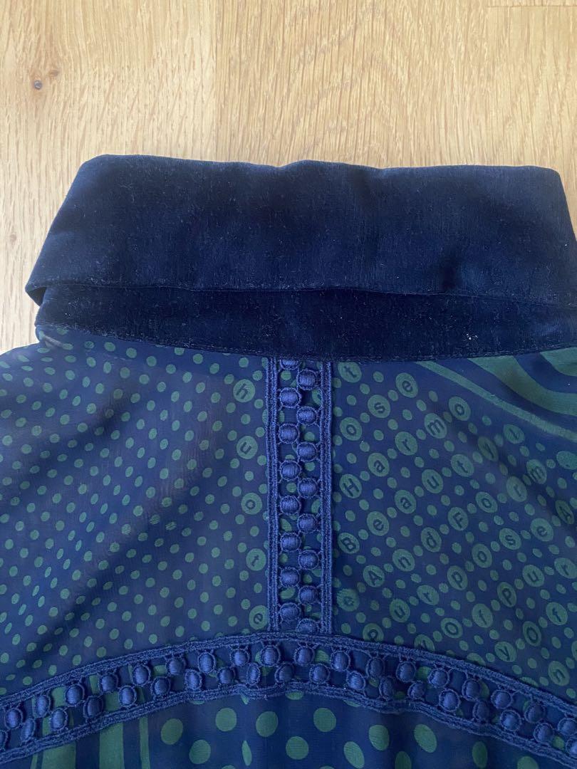 sacai ◇ シフォン バンダナ柄ブラウス sacai ◇ シフォン バンダナ柄ブラウス