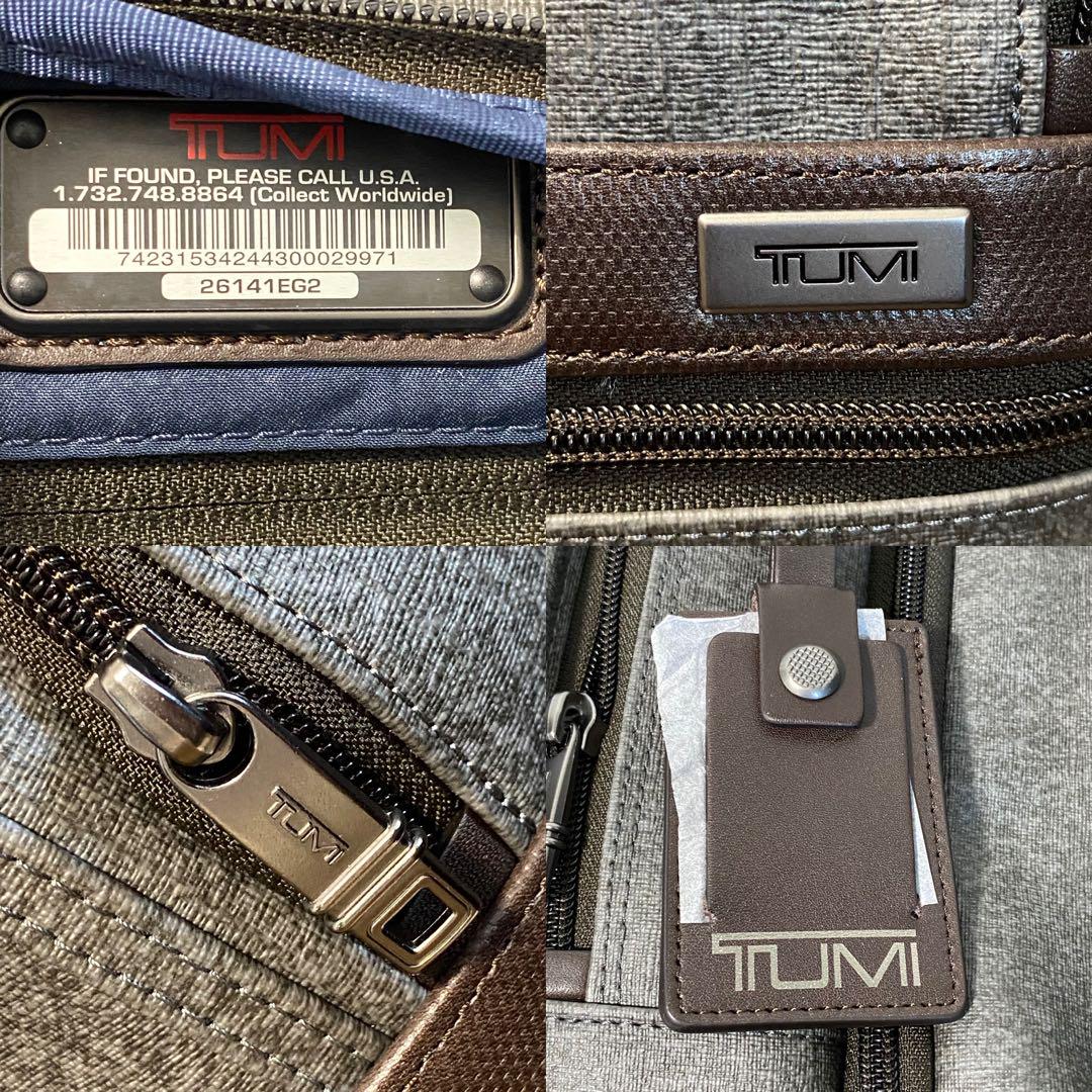 未使用　タグ付 TUMI ビジネスバッグ　2way アルファ2 26141EG2
