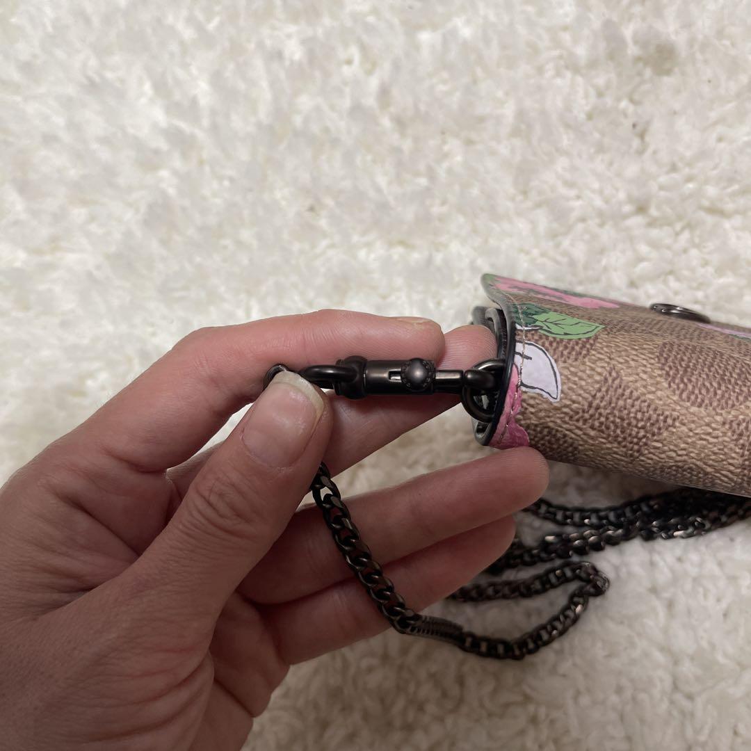 COACHチェーンウォレット 未使用品 COACHチェーンウォレット 未使用品