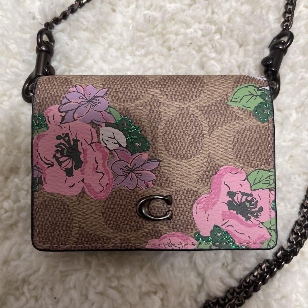 COACHチェーンウォレット 未使用品 COACHチェーンウォレット 未使用品