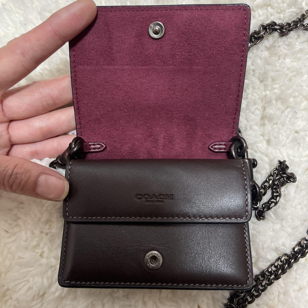 COACHチェーンウォレット 未使用品 COACHチェーンウォレット 未使用品