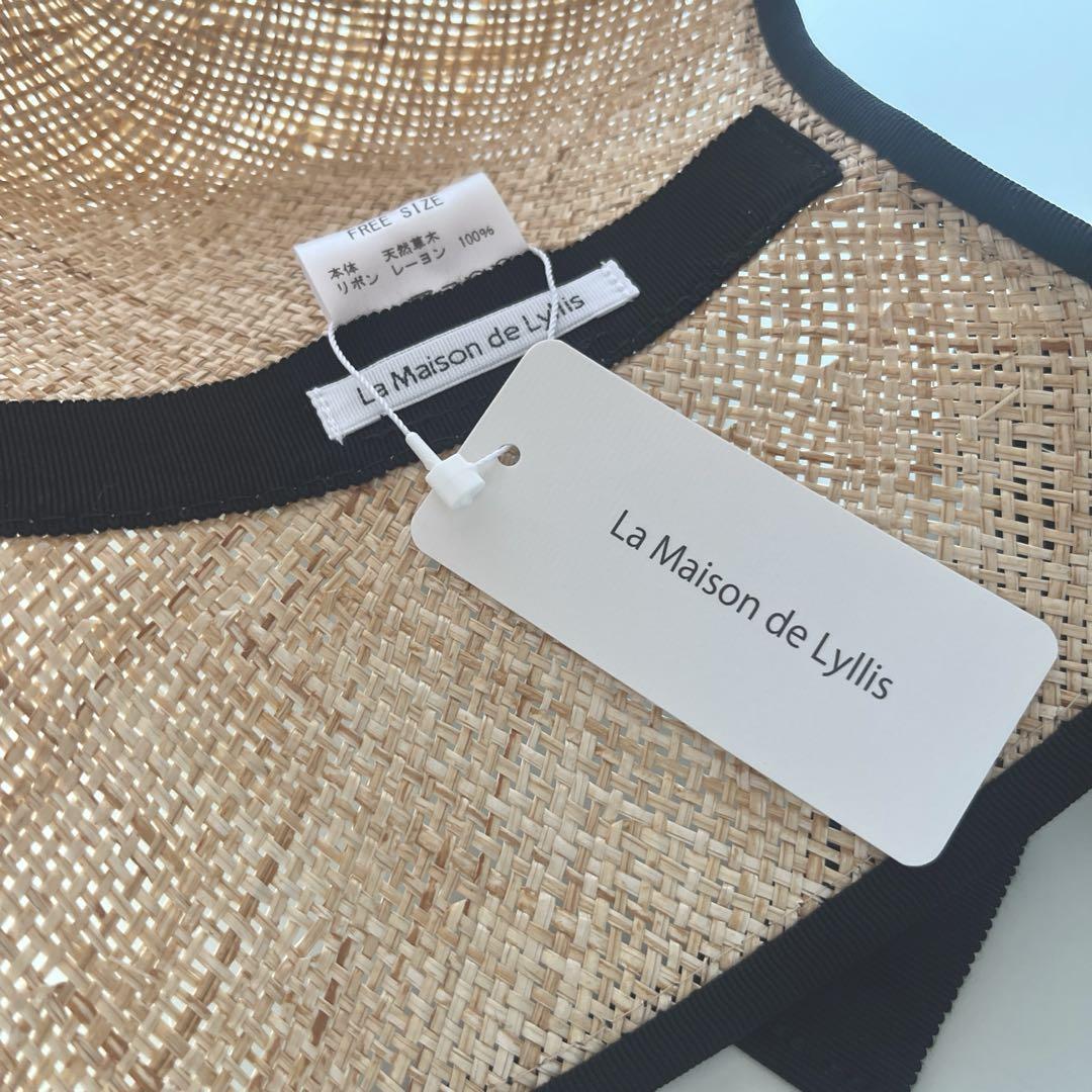 新品未使用　La maison de lylis 麦わら帽子