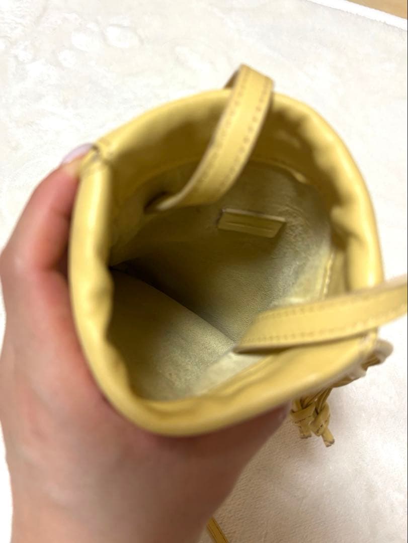 CELINEドローストリング モバイルポーチ キュイル トリオンフ