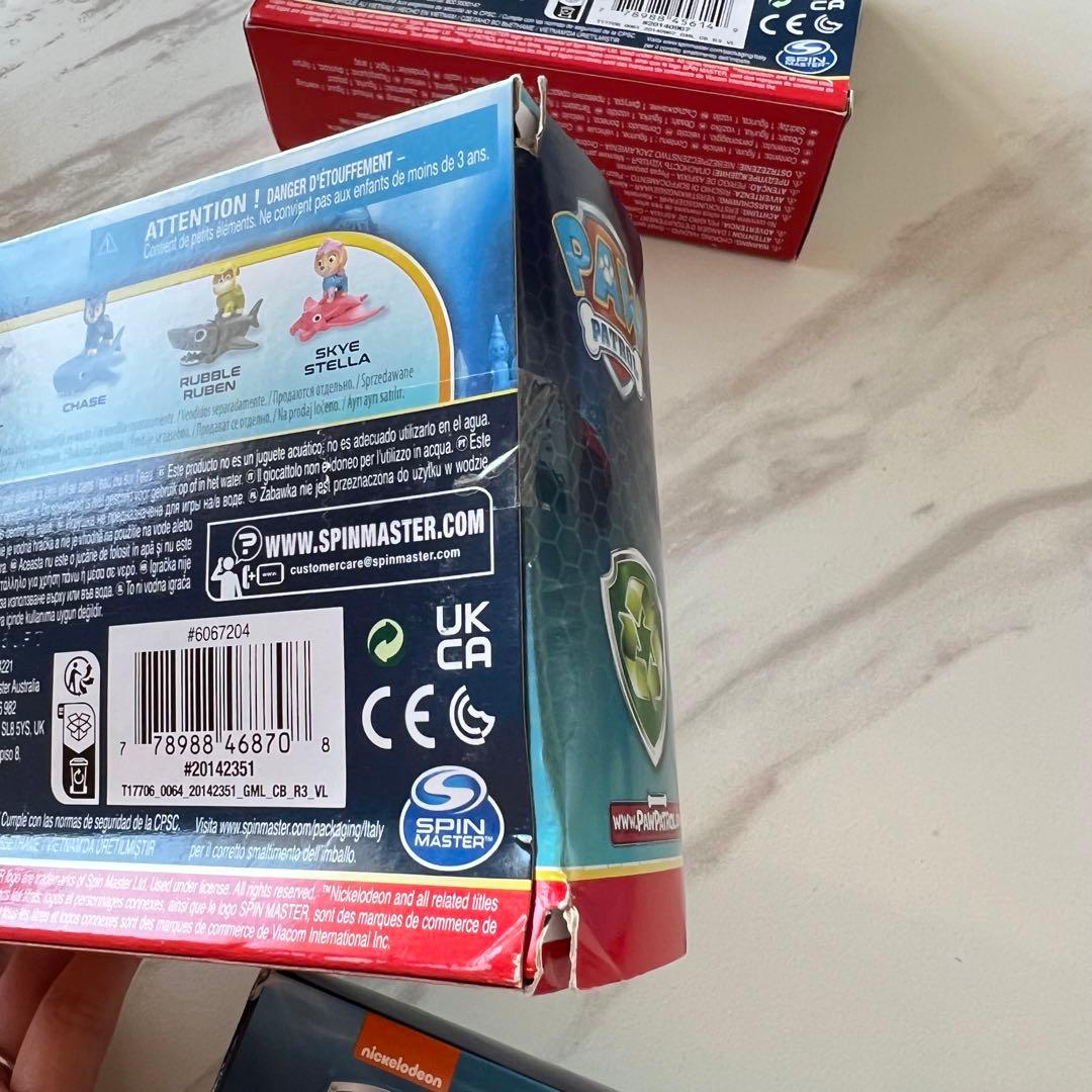 春夏新作 新品未開封☆パウパトロール アクアパップス 6点セット