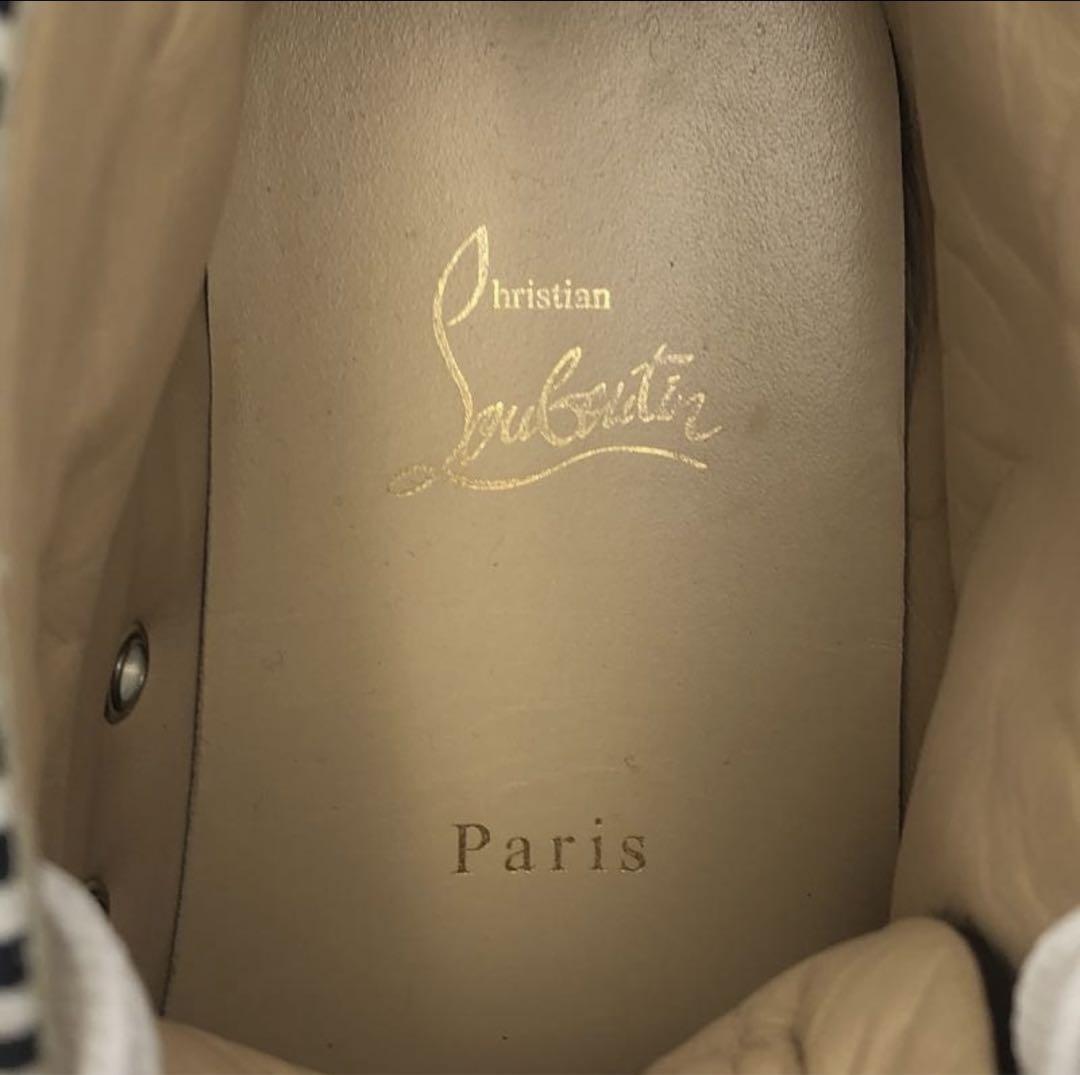 Christian Louboutin ルブタン 40 1/2 総柄 スパイクス