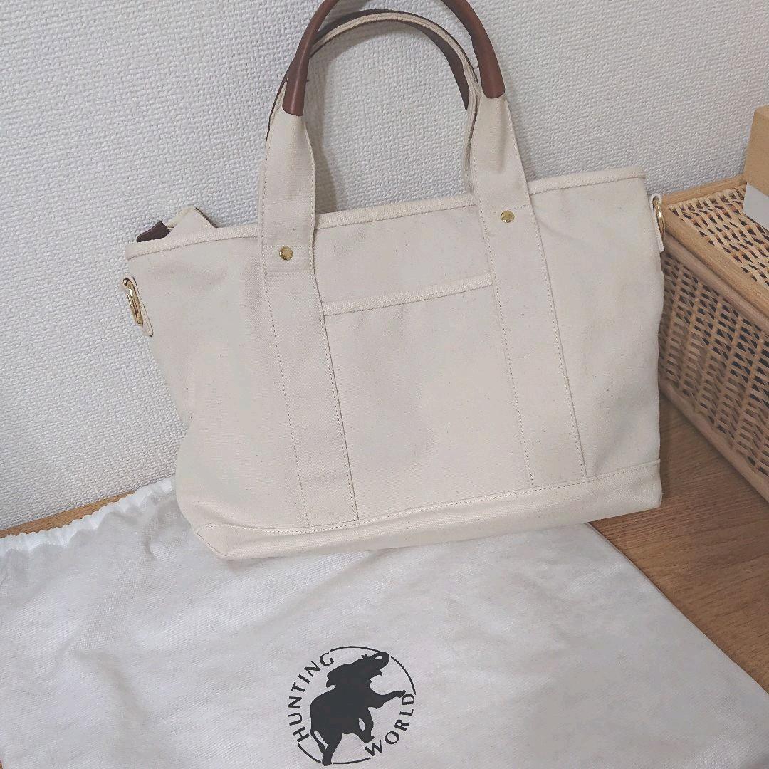 ハンティングワールド トートバッグ ショルダーバッグ