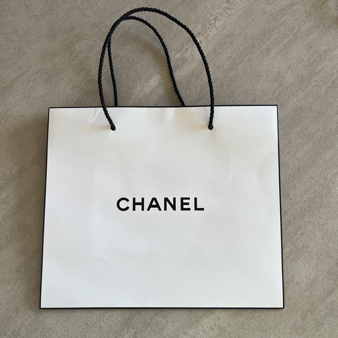 CHANEL シャネル 紙袋 ショッパー 正規品 ギフトバッグ（小
