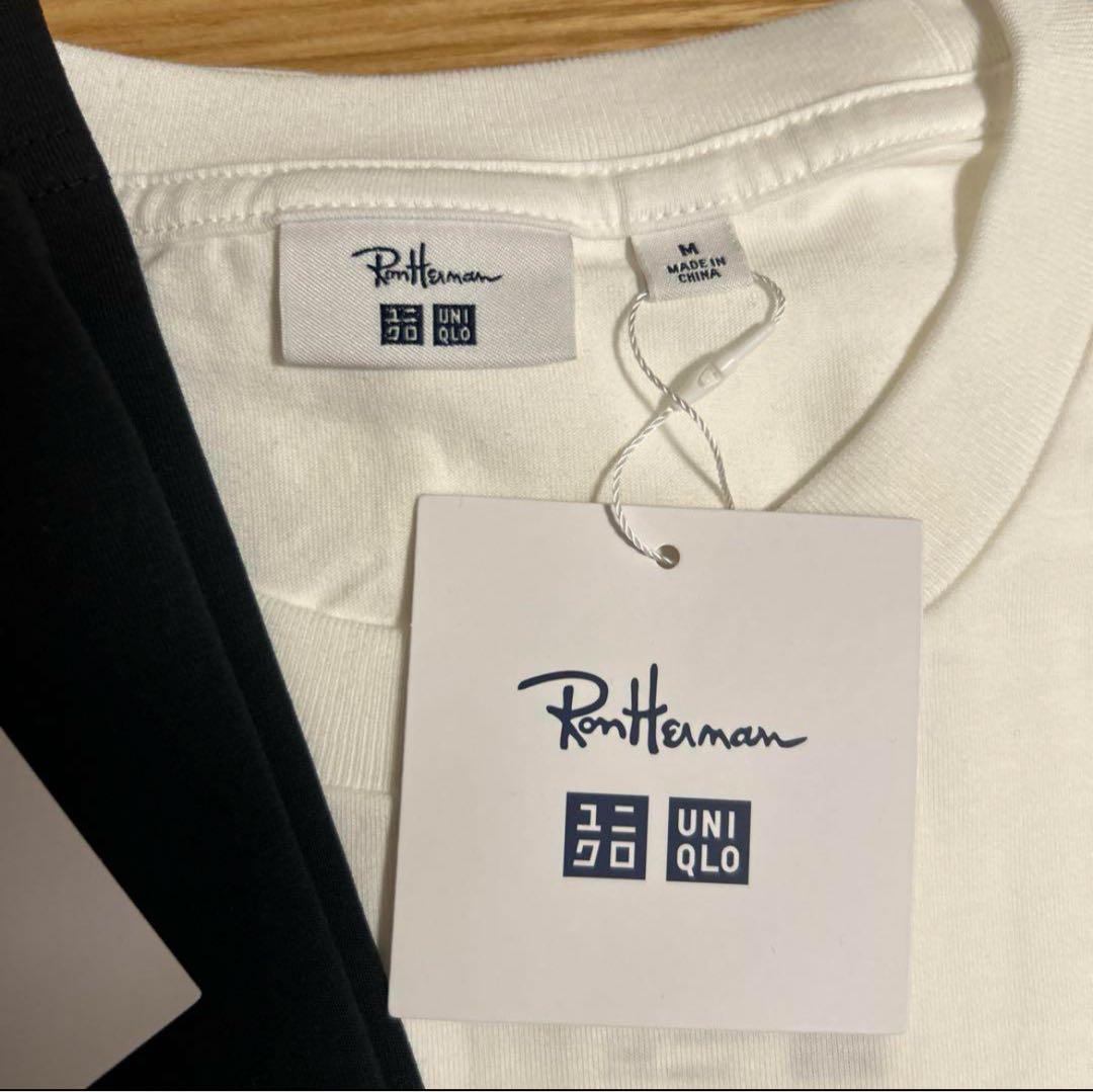 UNIQLO x Ron Herman Tシャツ 2枚組 M - メルカリ