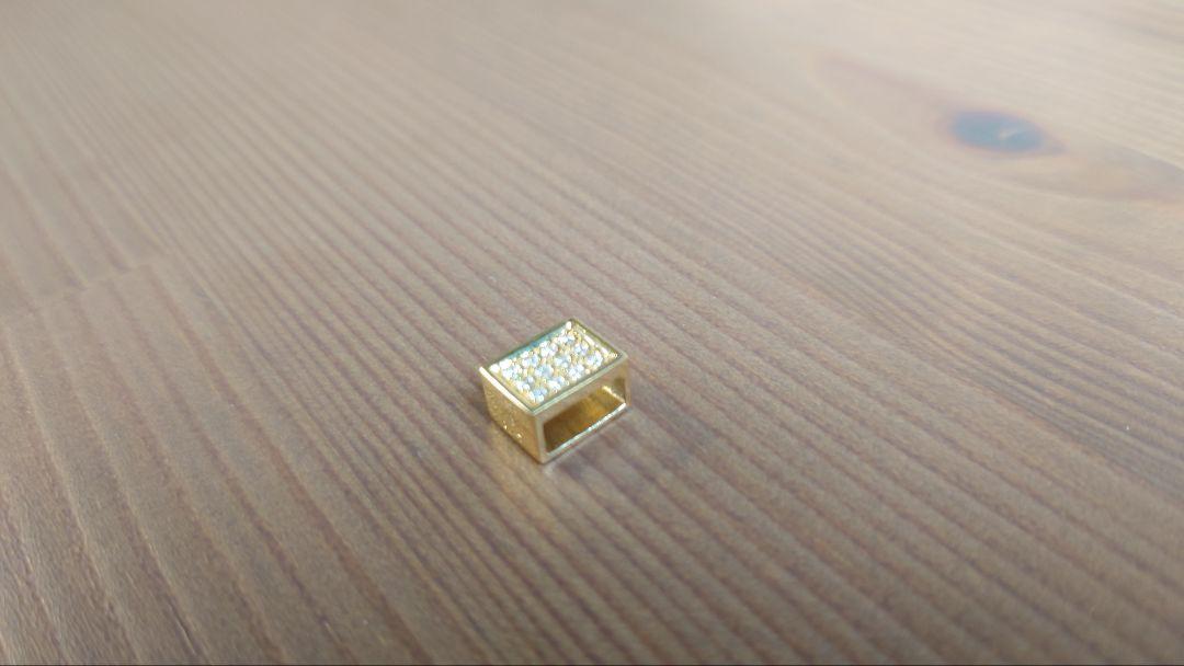 K18イエローゴールド ダイヤモンド ペンダントトップ