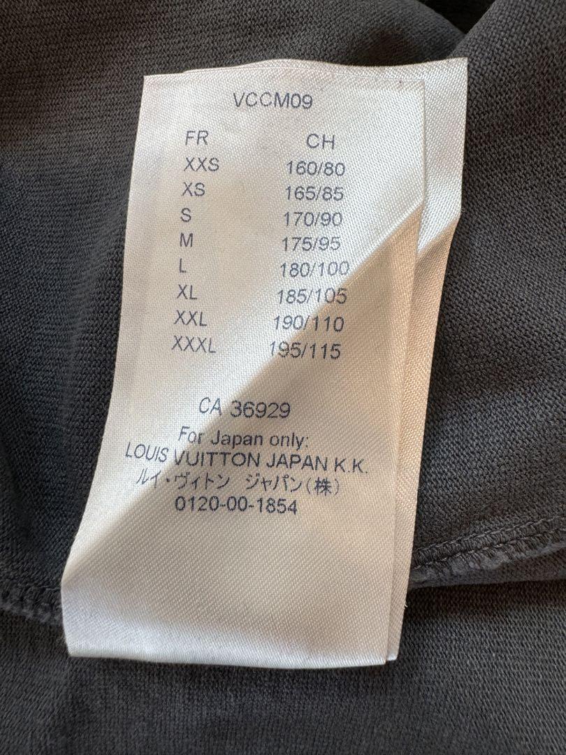 ルイヴィトン メンズTシャツ XL 画像9