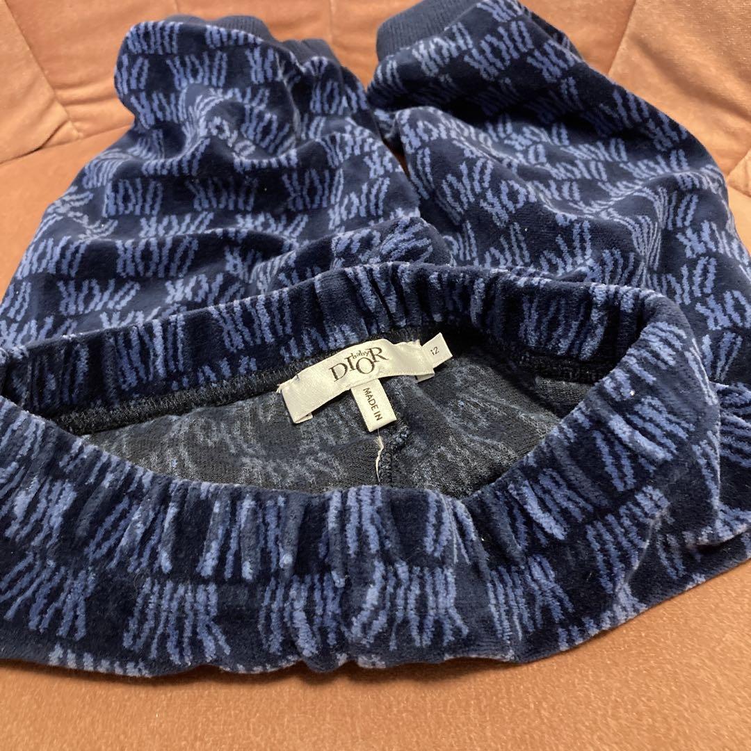 baby Dior ベイビー　ディオール　パンツ　ズボン　冬　ベルベット　ベロア