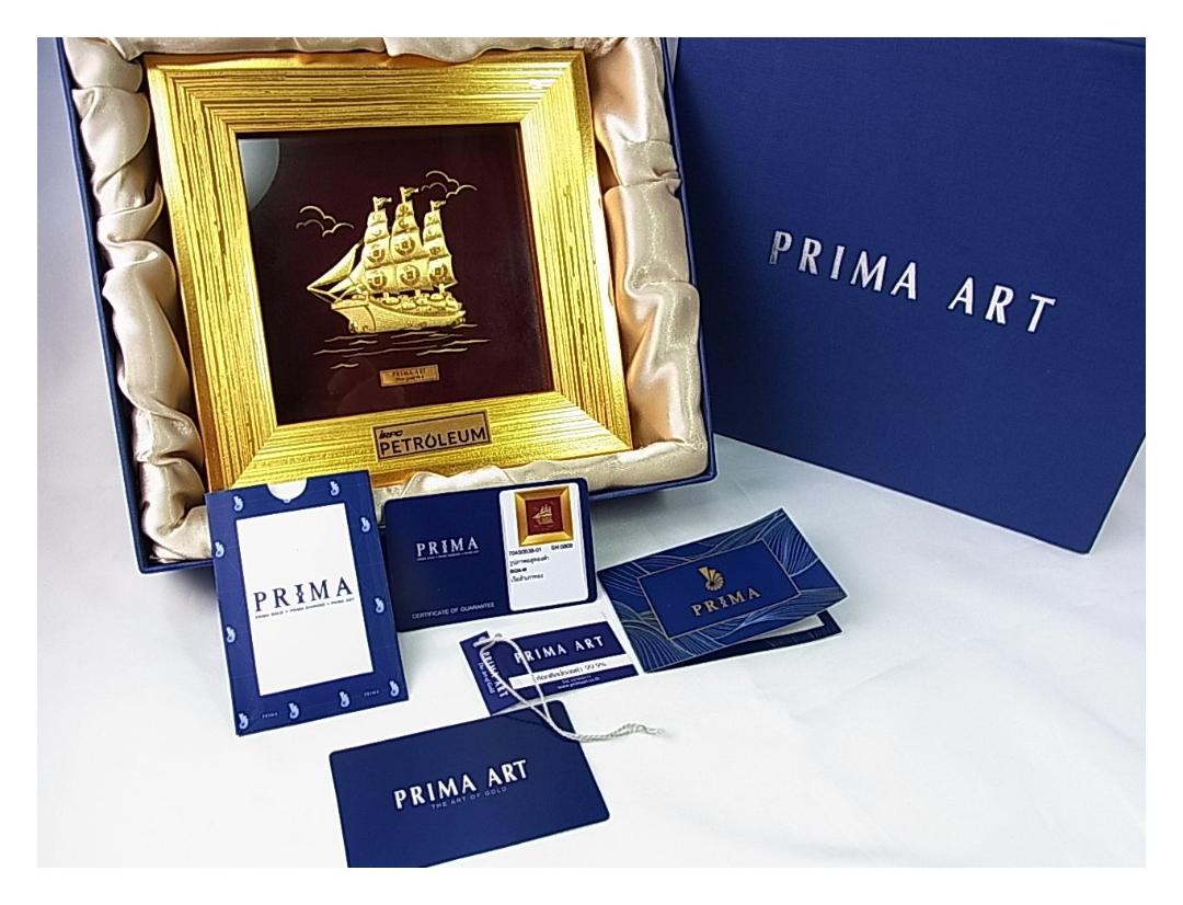極美プリマアートPRIMA ART24Kfine GOLD　99.9壁掛け置物額