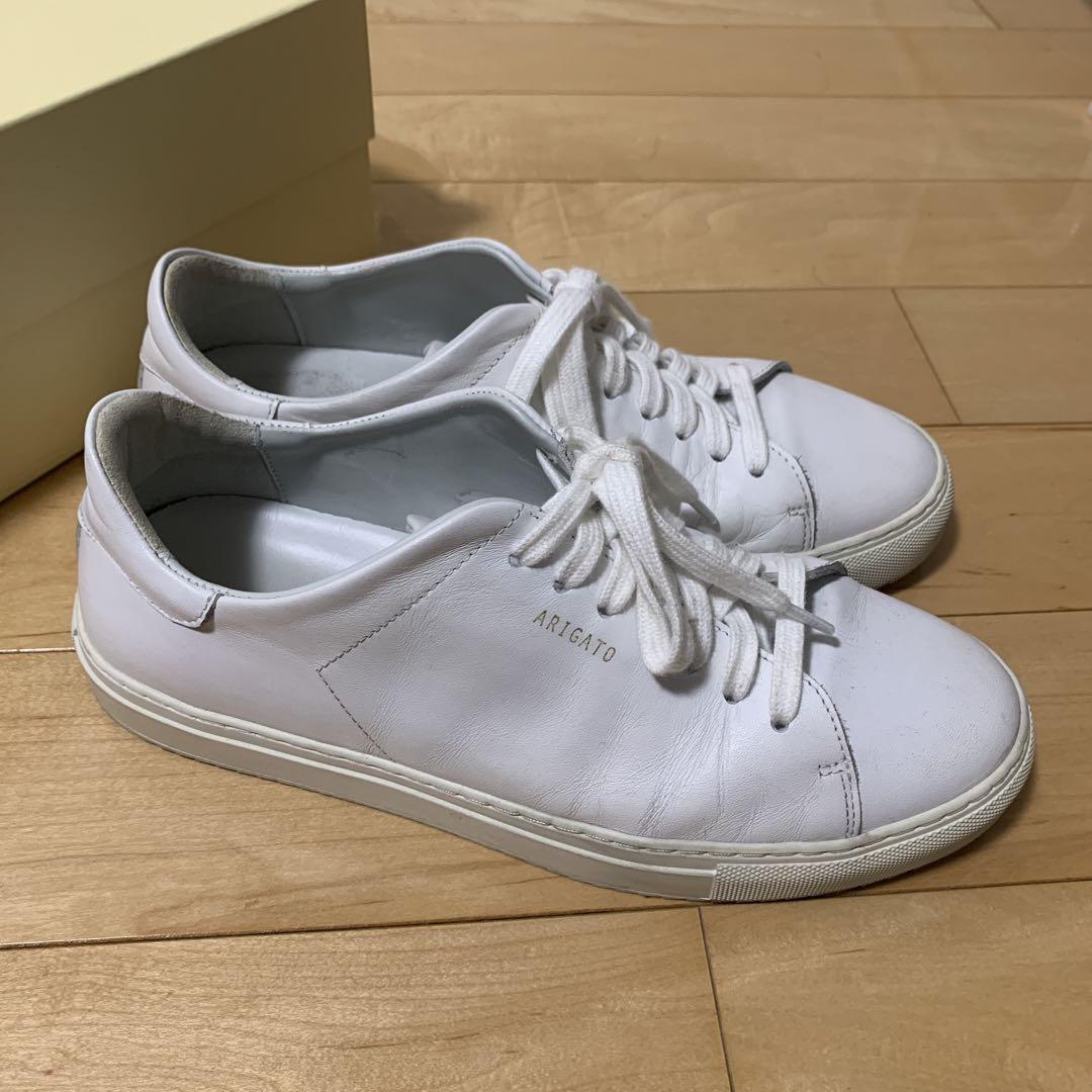 AXCEL ARIGATOホワイトスニーカー　CLEAN 90
