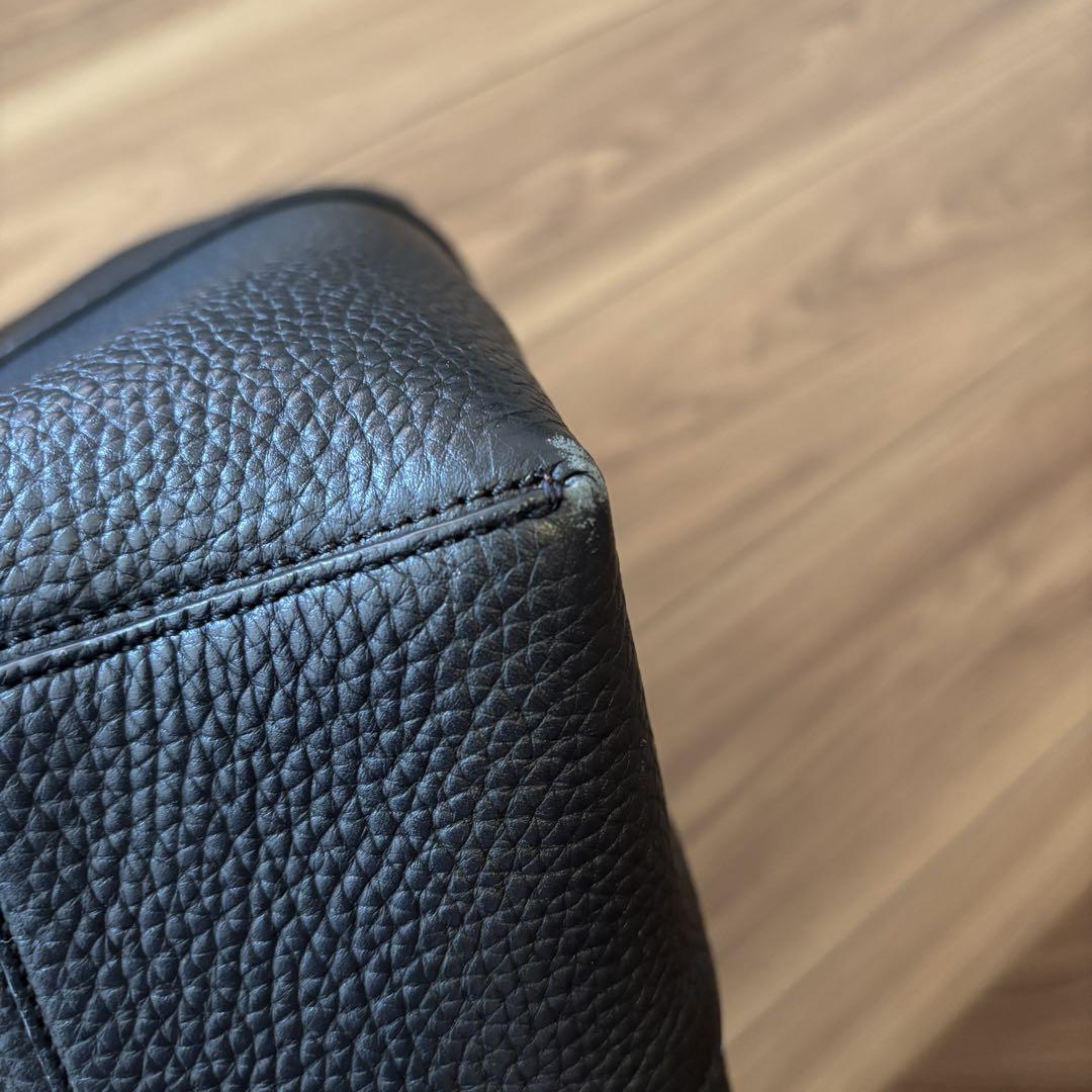 ほぼ未使用 トッズ TOD's DI トート ラージ ブラック A4可 肩掛け