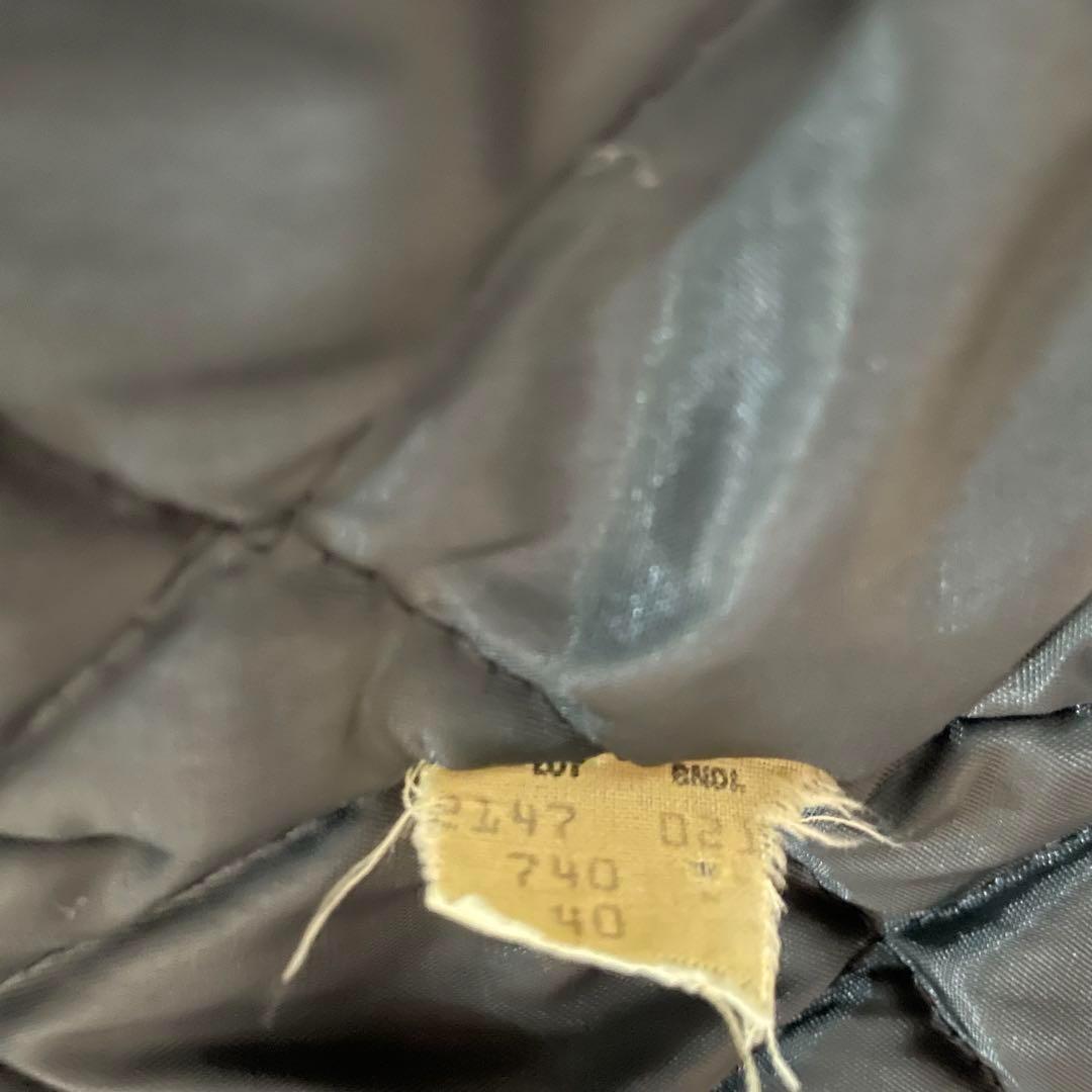 希少　SCHOTT 740N メルトンウール Pコート XL USA ブラック