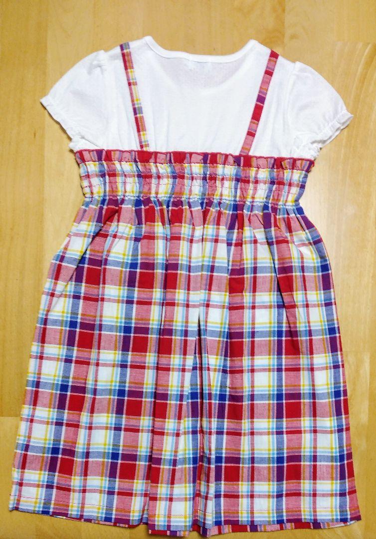 新品【ミキハウス/mikihouse】うさこちゃんワンピース120(マルチ)