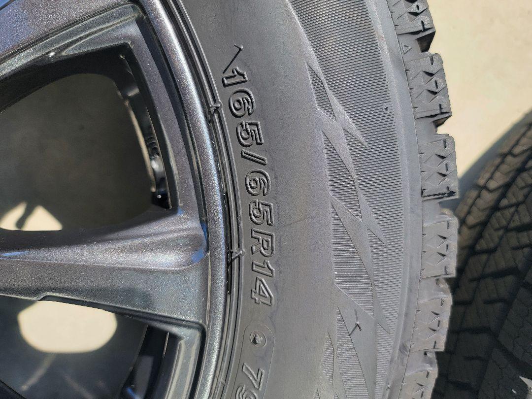 スタッドレスタイヤ 165/65R14 VRX2 ホイールセット