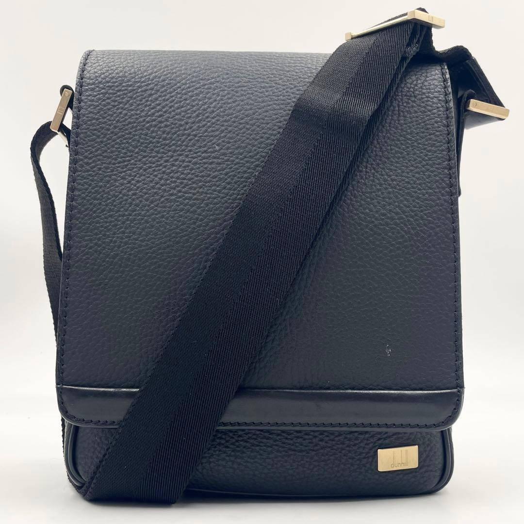 極美品✨ dunhill ダンヒル レザーショルダーバッグ モノグラム Dunhill - 【現行☆未使用級】dunhill ショルダーバッグ