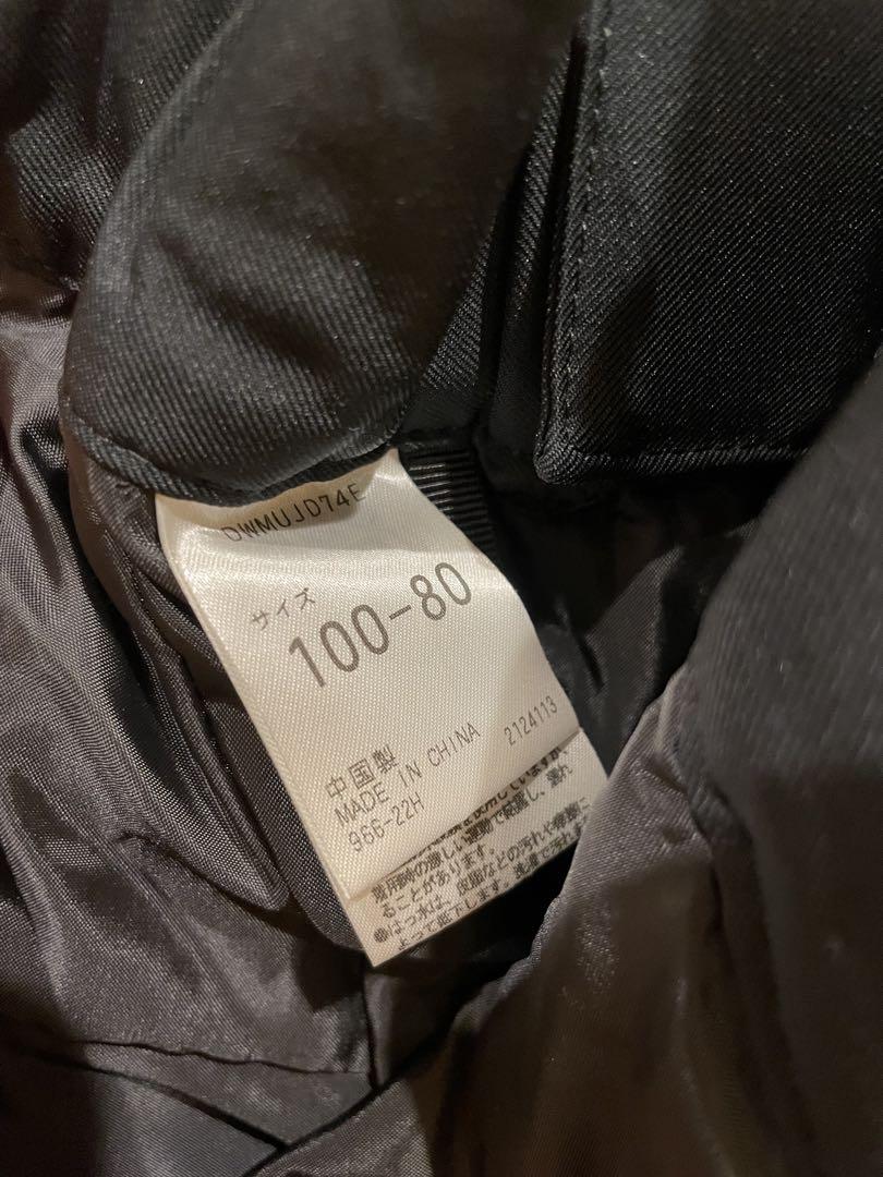 DESCENTE サスペンダー付きパンツ 100-80 ブラック