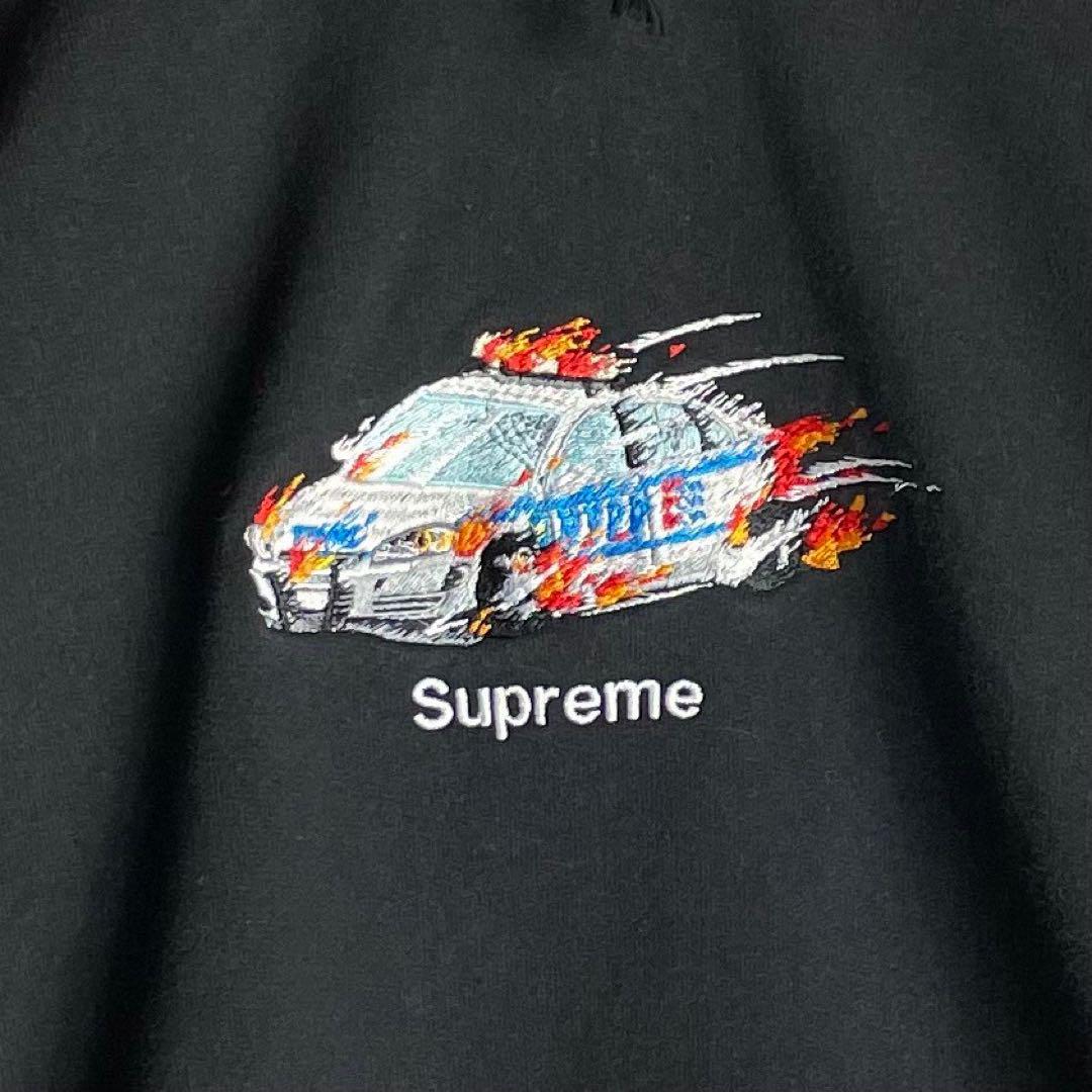 希少デザイン】シュプリーム パーカー センター刺繍ロゴ 即完売 希少デザイン】シュプリーム パーカー センター刺繍ロゴ 即完売