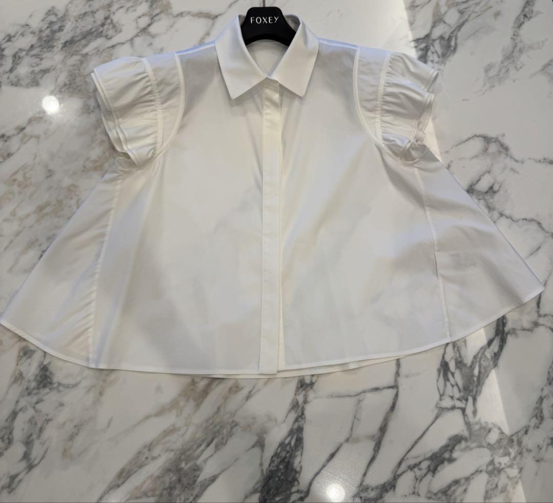 FOXEY フォクシー　ブラウス　38 美品