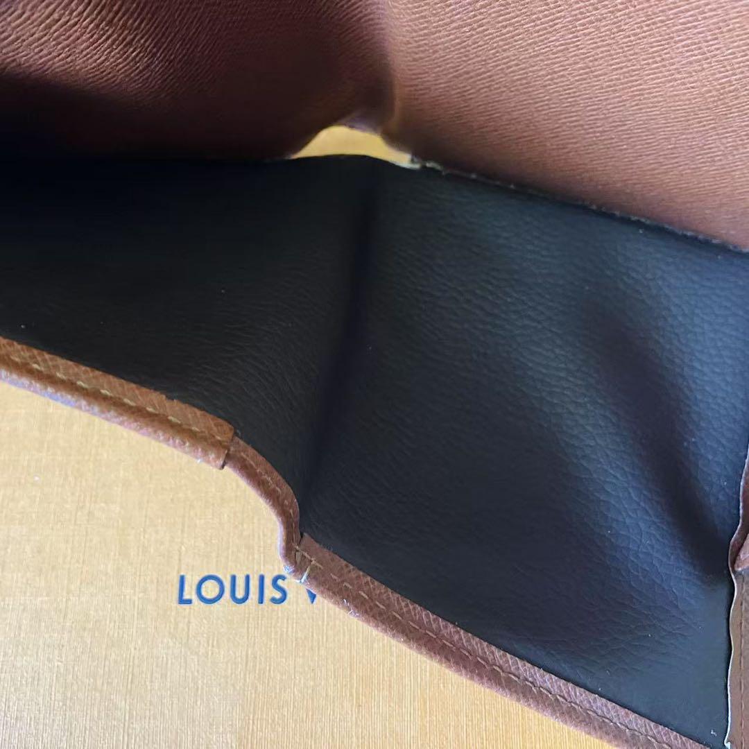 LOUIS VUITTON モノグラム Wホック 三つ折り財布 リペア美品