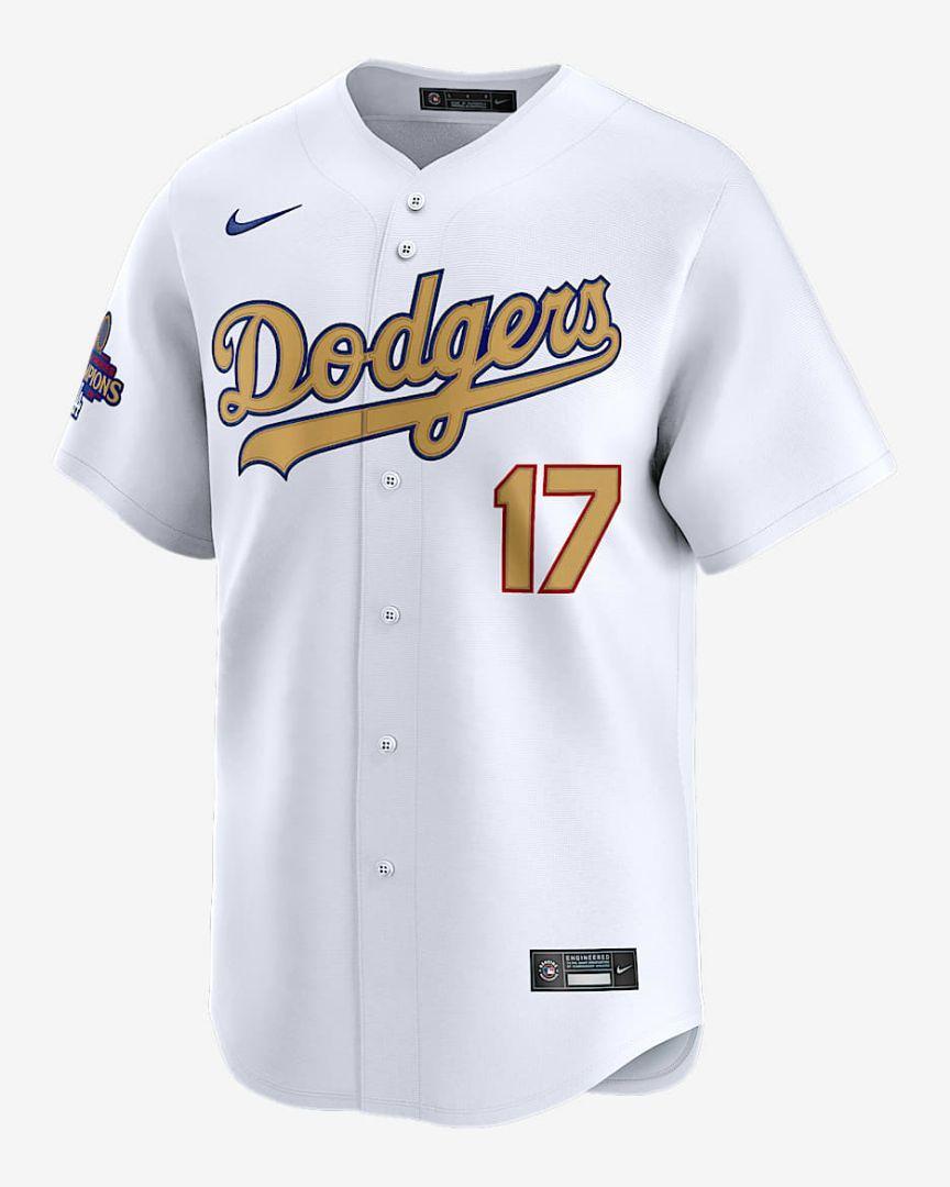 【新品・未使用】ドジャース　大谷翔平　ナイキ　2025 ゴールド ユニフォーム