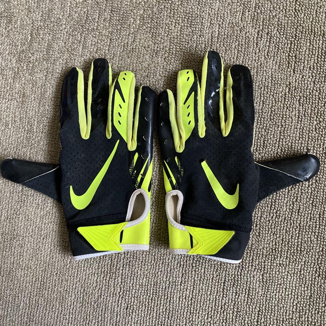 新規購入 NIKEナイキ アメフトグローブ、中高生向き - メルカリ グローブ