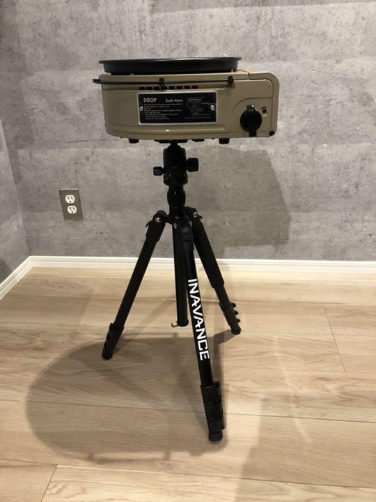 BRUNT DROP タンカラー　三脚プレート、五徳、専用ケース付 BRUNT DROP・専用五徳・専用ケース・三脚プレートセット