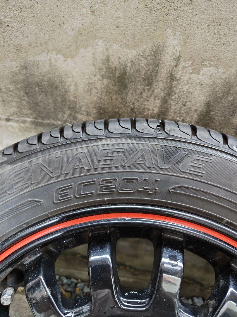 14×4/5J PCD100 155/65R14 難あり