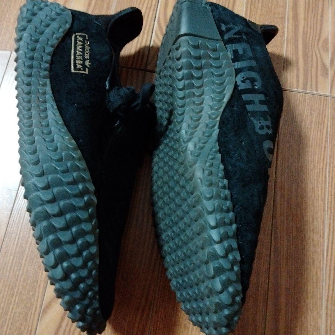 アディダスKAMANDA黒neighborhood27.5美品