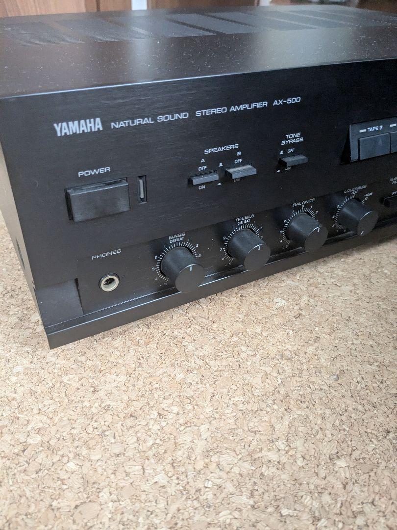 YAMAHA プリメインアンプAX500 (中古美品） - メルカリ